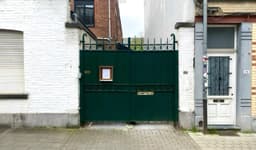 The green entrance gate at Forest Lighthouse